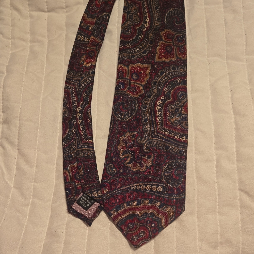 Pierre Balmain Couture Silk Tie | Vintage Paisley